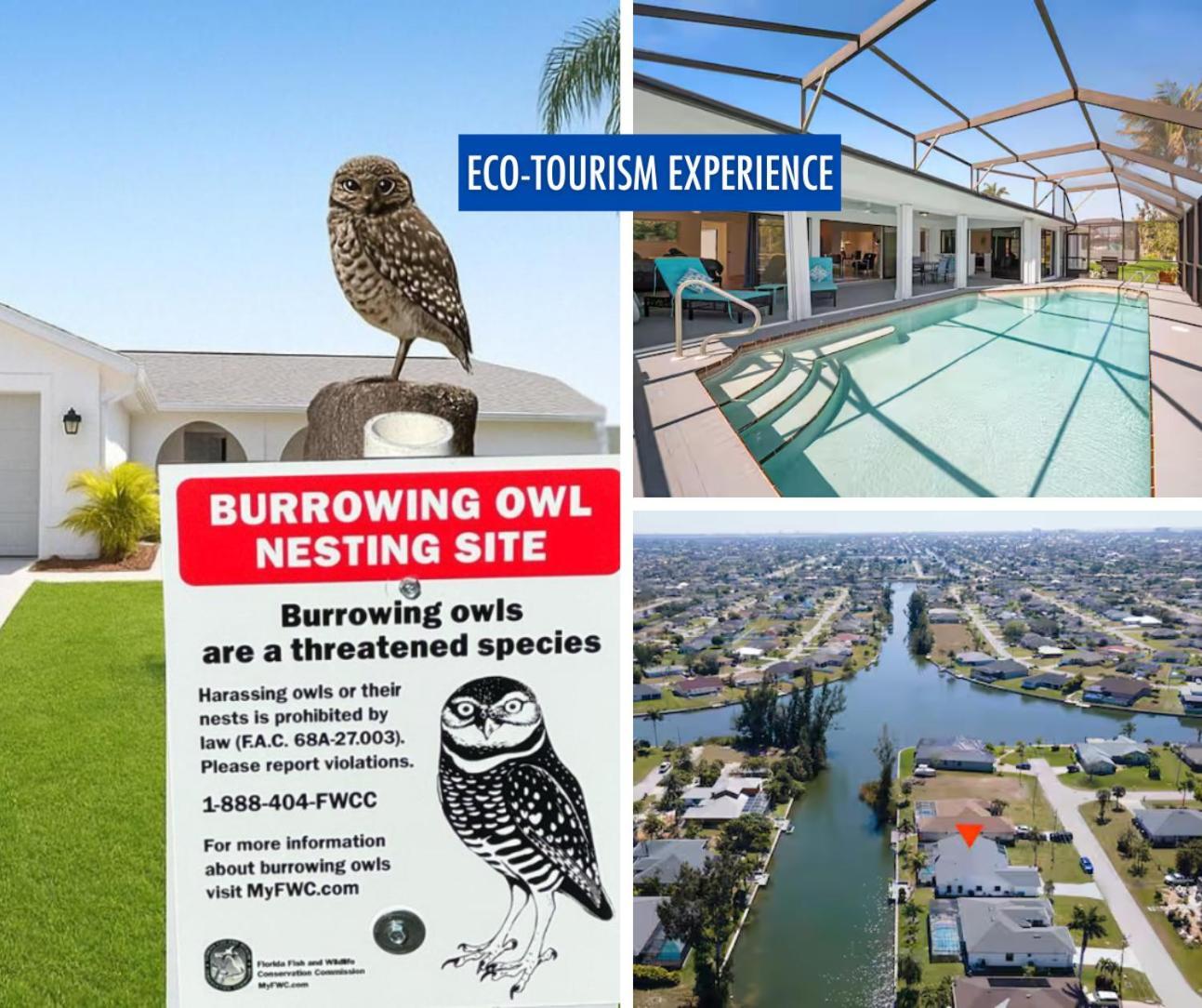 Luxury Waterfront Haven In Cape Coral - Dog-Friendly Escape With Private Pool Vila Exterior foto